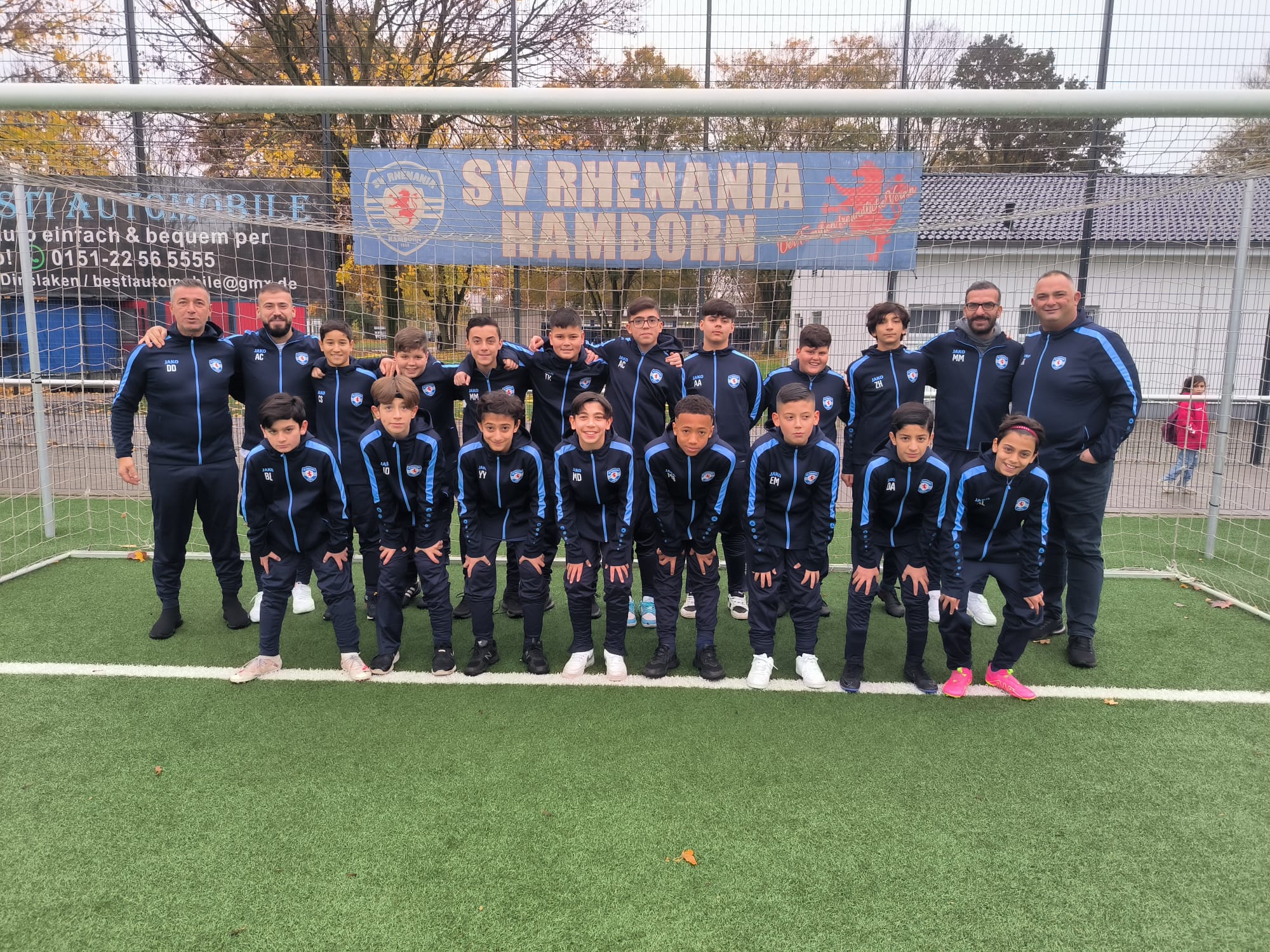 D1-Junioren von SV Rhenania Hamborn