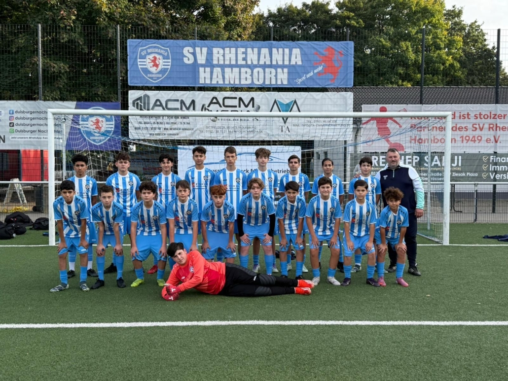 C1-Jugend|Rhenania-Hamborn C1-Jugend Mannschaftsfoto